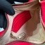 Gucci GG Marmont Half-moon Mini Bag in Red Chevron Leather