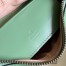 Gucci GG Marmont Half-moon Mini Bag in Green Chevron Leather