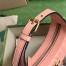 Gucci GG Marmont Half-moon Mini Bag in Round Matelasse Leather