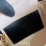 Gucci GG Marmont Mini Beauty Case in Black Chevron Leather