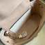 Gucci GG Marmont Mini Beauty Case in White Chevron Leather