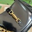 Gucci Jackie 1961 Mini Shoulder Bag in Black Patent Leather