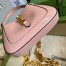Gucci Jackie 1961 Mini Shoulder Bag in Pink Patent Leather