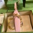 Gucci Jackie 1961 Mini Shoulder Bag in Pink Patent Leather
