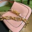 Gucci Jackie 1961 Mini Shoulder Bag in Pink Patent Leather