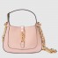 Gucci Jackie 1961 Mini Shoulder Bag in Pink Patent Leather