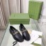 Gucci Women's Loafers in Black Leather with Gucci Logo