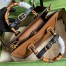 Gucci Diana Small Tote Bag in Brown Calfskin