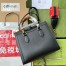 Gucci Diana Small Tote Bag in Black Calfskin