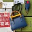 Gucci Diana Mini Tote Bag in Blue Calfskin