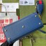 Gucci Diana Mini Tote Bag in Blue Calfskin