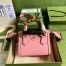 Gucci Diana Mini Tote Bag in Pink Calfskin