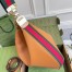 Gucci Attache Medium Shoulder Bag in Orange Leather