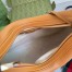 Gucci Attache Medium Shoulder Bag in Orange Leather