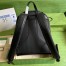 Gucci Backpack in Black GG Canvas with Interlocking G