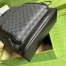 Gucci Backpack in Black GG Canvas with Interlocking G