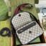 Gucci Ophidia GG Small Shoulder Bag in Blue Supreme Canvas