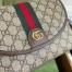 Gucci Ophidia GG Small Shoulder Bag in Beige Supreme Canvas
