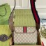 Gucci Ophidia GG Small Shoulder Bag in Beige Supreme Canvas