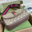 Gucci Ophidia GG Small Shoulder Bag in Beige Supreme Canvas