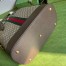 Gucci Savoy Small Bowling Bag in Beige GG Supreme Canvas