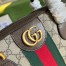 Gucci Savoy Small Bowling Bag in Beige GG Supreme Canvas