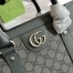 Gucci Men's Ophidia Large Tote Bag in Grey GG Supreme Canvas
