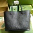 Gucci Large Tote Bag in Black Jumbo GG Leather