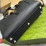 Gucci Jackie 1961 Small Tote Bag in Black Grained Leather