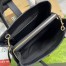 Gucci Jackie 1961 Small Tote Bag in Black Grained Leather