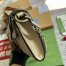 Gucci Dionysus Small Shoulder Bag with Chain in White GG Canvas