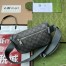 Gucci Ophidia Belt Bag in Grey GG Supreme Canvas