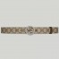 Gucci Blondie Belt 30MM in Beige GG Supreme Canvas