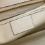Gucci Blondie Small Top Handle Bag in White Cuir Leather