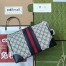 Gucci Savoy Toiletry Case in Blue GG Supreme Canvas