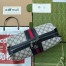 Gucci Savoy Toiletry Case in Blue GG Supreme Canvas