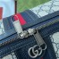 Gucci Savoy Toiletry Case in Blue GG Supreme Canvas