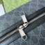 Gucci Toiletry Case in Black GG Canvas with Interlocking G