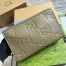 Gucci Pouch in Taupe Jumbo GG Leather