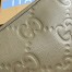 Gucci Pouch in Taupe Jumbo GG Leather