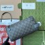Gucci Ophidia Toiletry Pouch in Grey GG Supreme Canvas