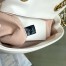 Gucci GG Marmont Square Mini Bag in White Chevron Leather