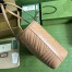 Gucci GG Marmont Large Tote Bag in Rose Beige Chevron Leather