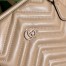Gucci GG Marmont Large Tote Bag in Rose Beige Chevron Leather
