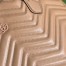 Gucci GG Marmont Large Tote Bag in Rose Beige Chevron Leather
