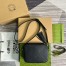 Gucci Blondie Small Camera Bag in Black Calf Leather