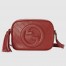 Gucci Blondie Small Camera Bag in Red Calf Leather