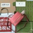 Gucci Blondie Mini Top Handle Bag in Pink Leather