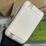 Gucci Blondie Mini Top Handle Bag in White Leather