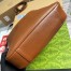 Gucci Diana Medium Shoulder Bag in Brown Cuir Leather